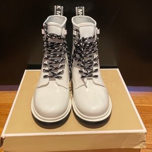 Michael Kors Tavie Rainboot Optic White
